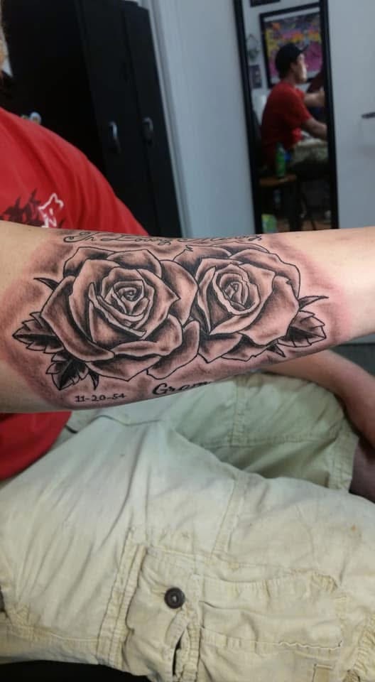 Neo traditional animal tattoo