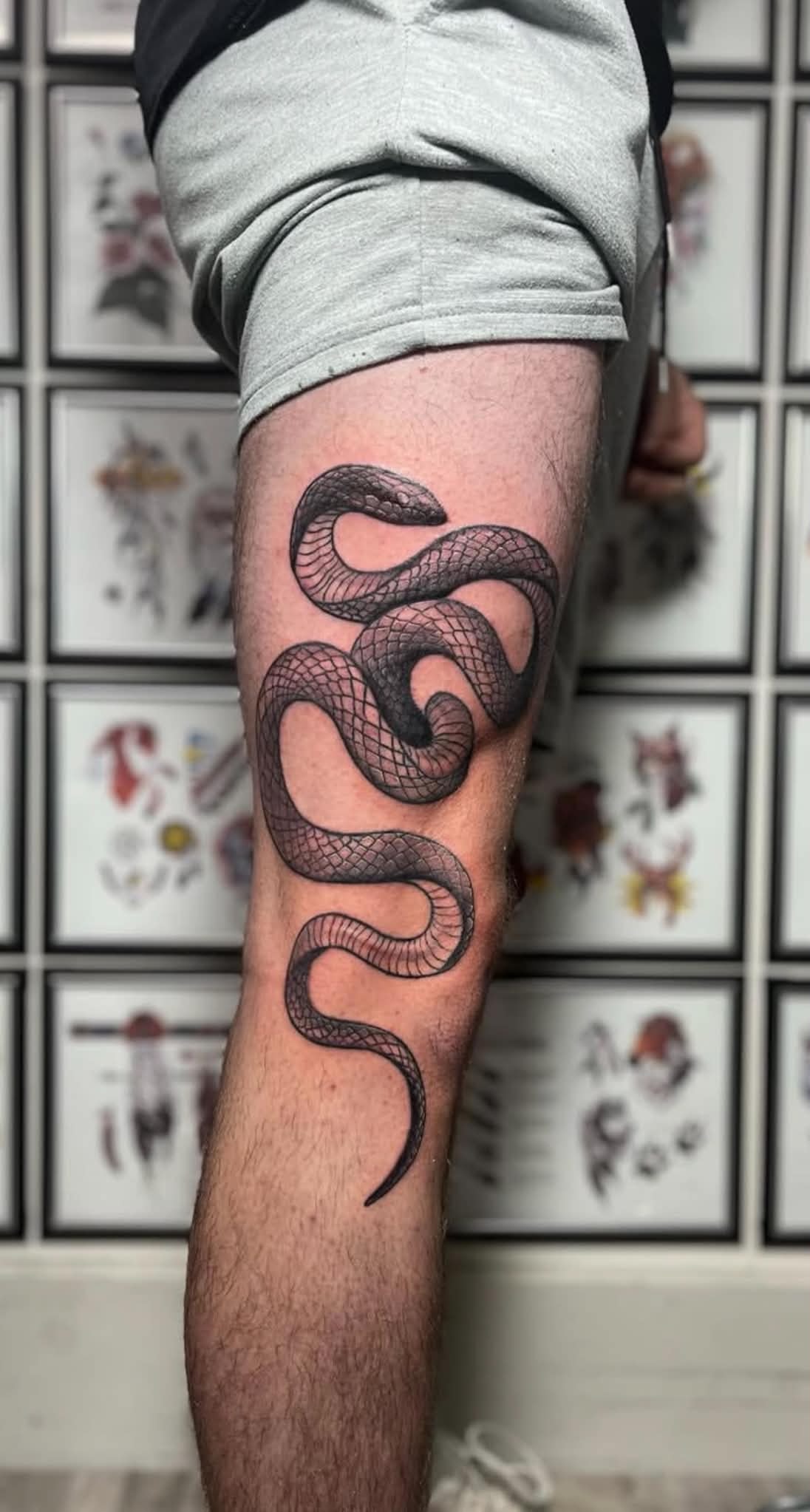 Fine line delicate tattoo