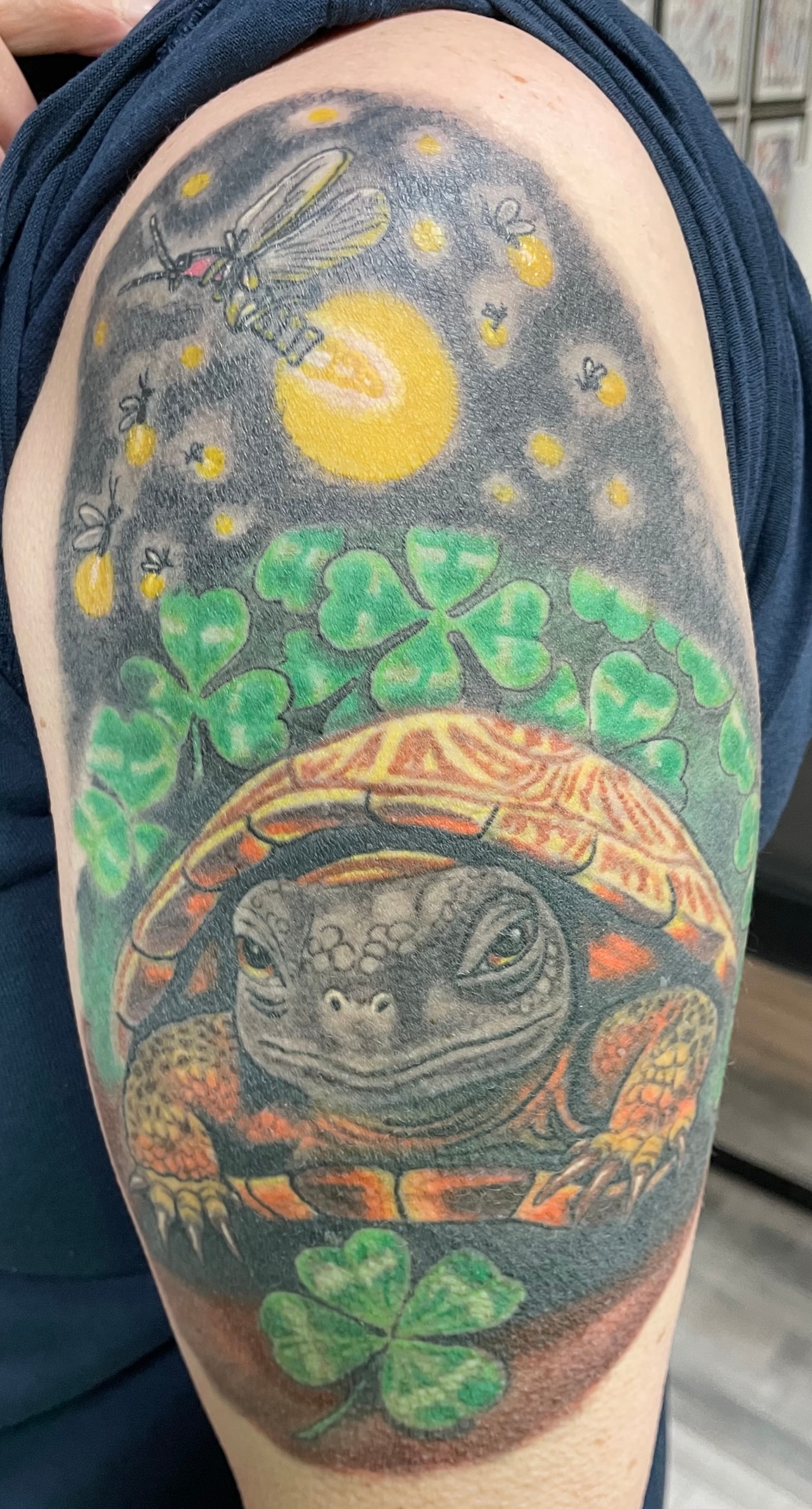 Black and grey realism tattoo